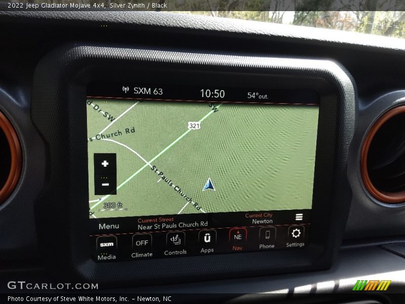 Silver Zynith / Black 2022 Jeep Gladiator Mojave 4x4