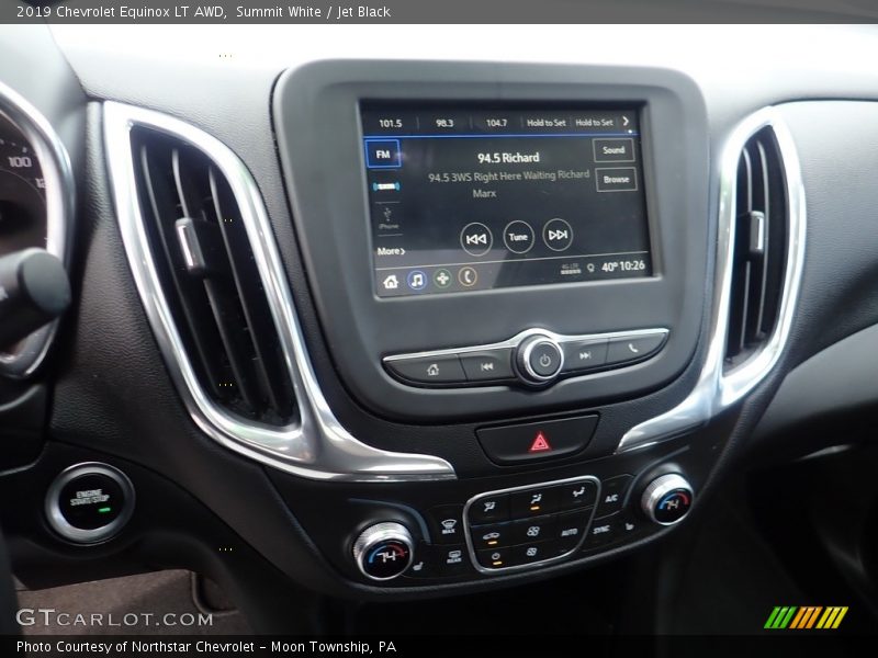 Summit White / Jet Black 2019 Chevrolet Equinox LT AWD