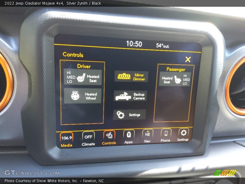 Silver Zynith / Black 2022 Jeep Gladiator Mojave 4x4