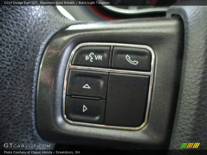 Maximum Steel Metallic / Black/Light Tungsten 2014 Dodge Dart SXT