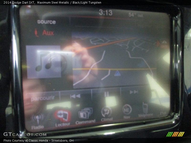 Maximum Steel Metallic / Black/Light Tungsten 2014 Dodge Dart SXT