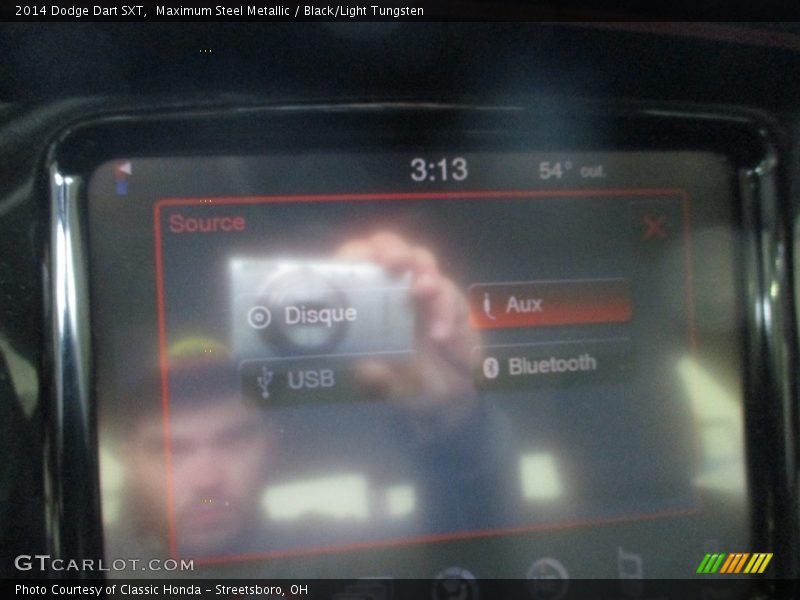 Maximum Steel Metallic / Black/Light Tungsten 2014 Dodge Dart SXT
