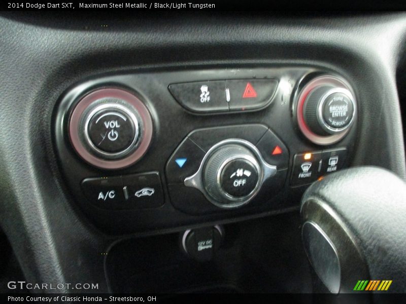 Maximum Steel Metallic / Black/Light Tungsten 2014 Dodge Dart SXT