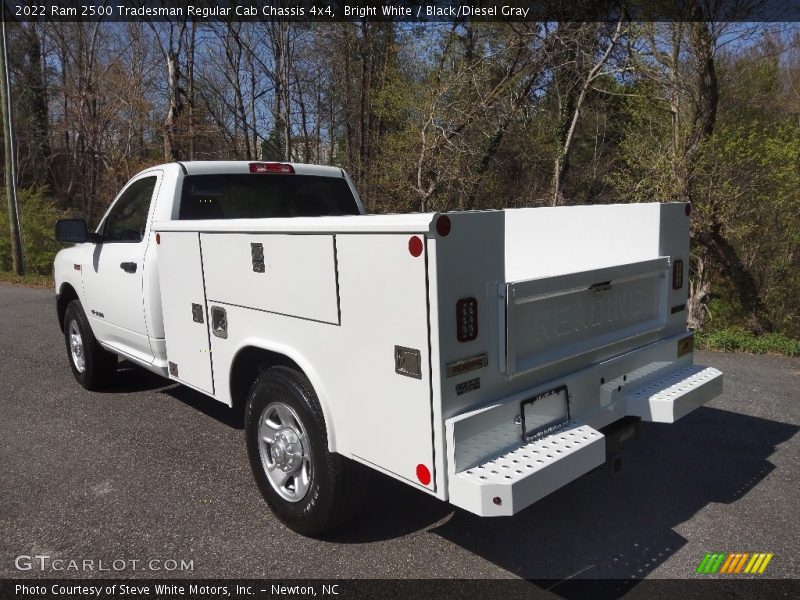 Bright White / Black/Diesel Gray 2022 Ram 2500 Tradesman Regular Cab Chassis 4x4