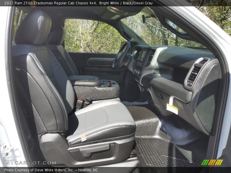Bright White / Black/Diesel Gray 2022 Ram 2500 Tradesman Regular Cab Chassis 4x4