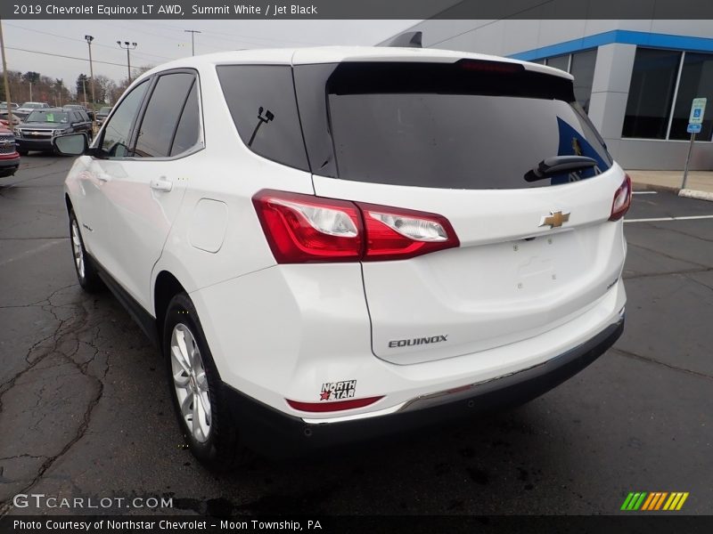 Summit White / Jet Black 2019 Chevrolet Equinox LT AWD