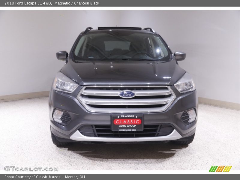 Magnetic / Charcoal Black 2018 Ford Escape SE 4WD
