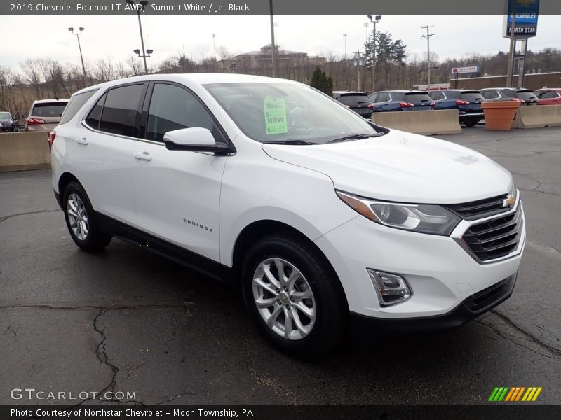 Summit White / Jet Black 2019 Chevrolet Equinox LT AWD