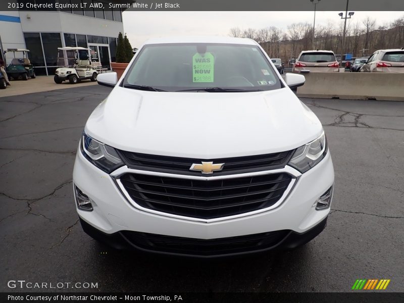 Summit White / Jet Black 2019 Chevrolet Equinox LT AWD