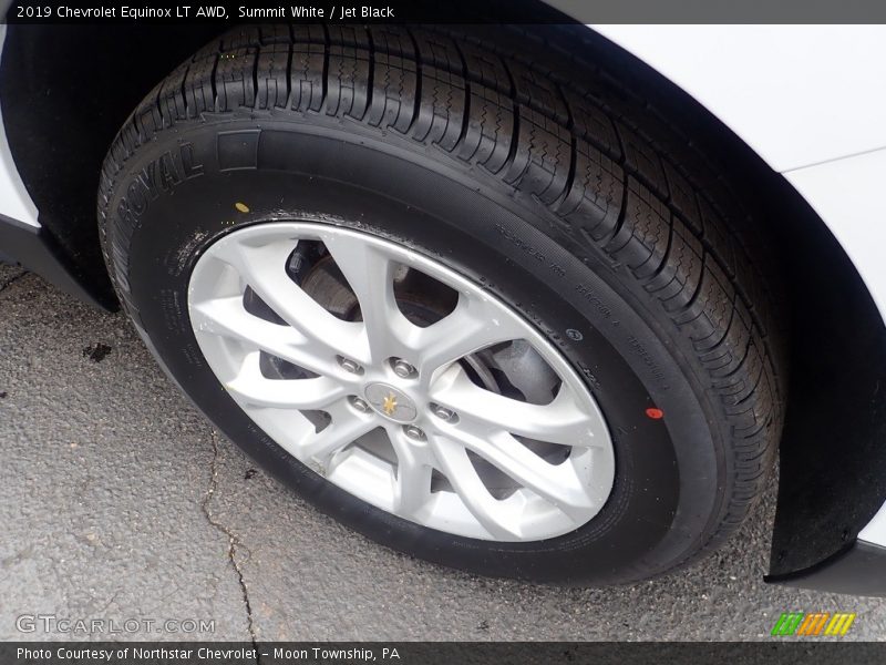 Summit White / Jet Black 2019 Chevrolet Equinox LT AWD