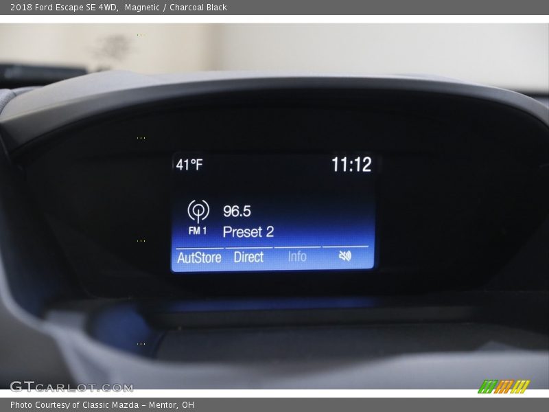 Magnetic / Charcoal Black 2018 Ford Escape SE 4WD