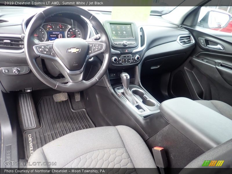 Summit White / Jet Black 2019 Chevrolet Equinox LT AWD