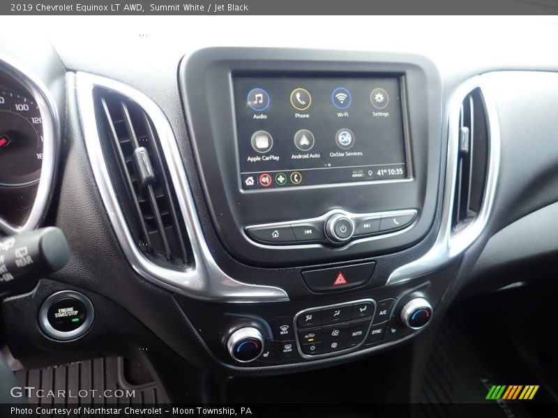 Summit White / Jet Black 2019 Chevrolet Equinox LT AWD