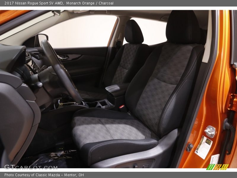 Monarch Orange / Charcoal 2017 Nissan Rogue Sport SV AWD
