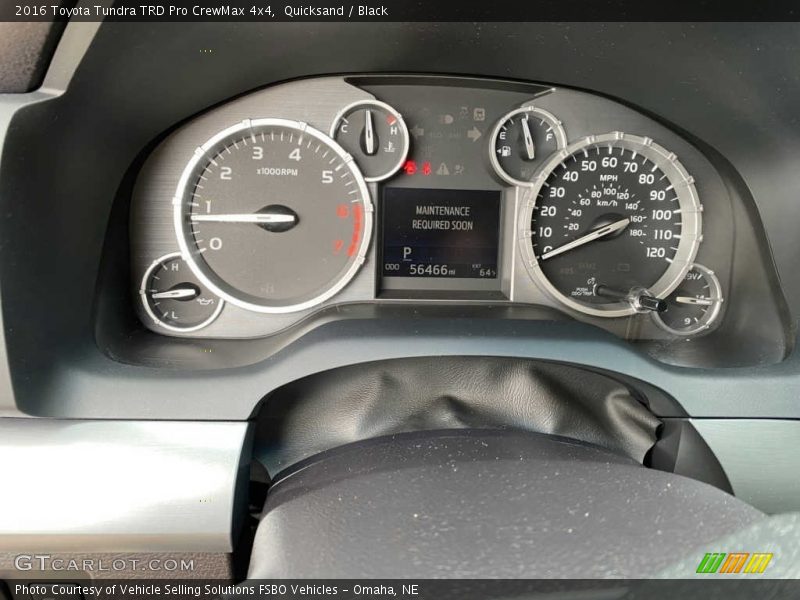  2016 Tundra TRD Pro CrewMax 4x4 TRD Pro CrewMax 4x4 Gauges