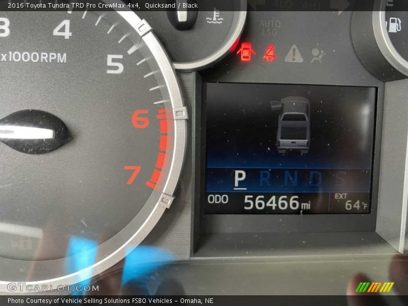 Quicksand / Black 2016 Toyota Tundra TRD Pro CrewMax 4x4