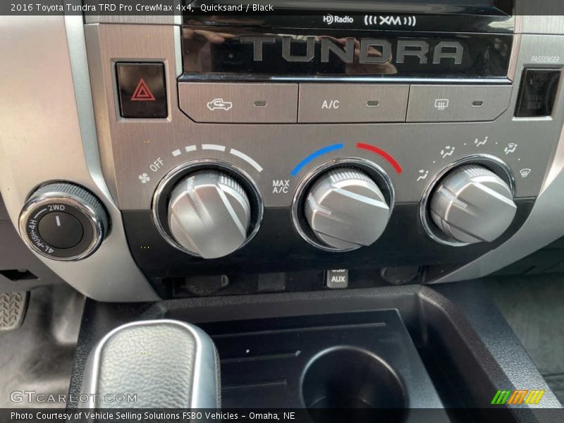 Controls of 2016 Tundra TRD Pro CrewMax 4x4