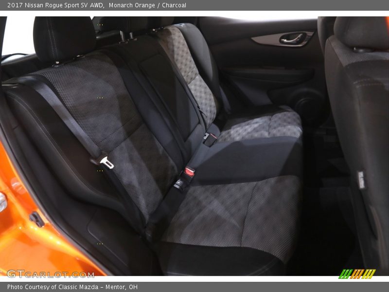 Monarch Orange / Charcoal 2017 Nissan Rogue Sport SV AWD