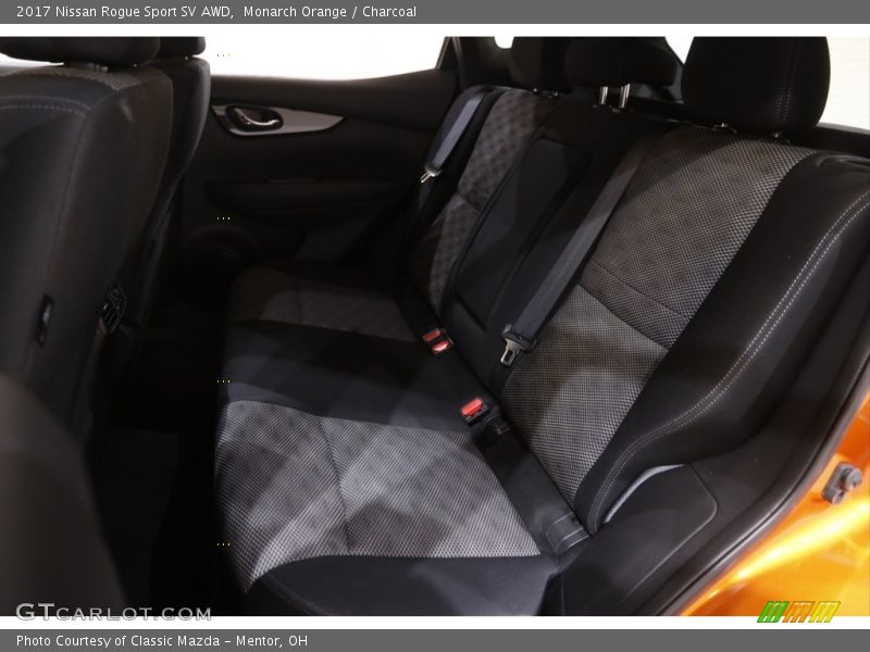 Monarch Orange / Charcoal 2017 Nissan Rogue Sport SV AWD