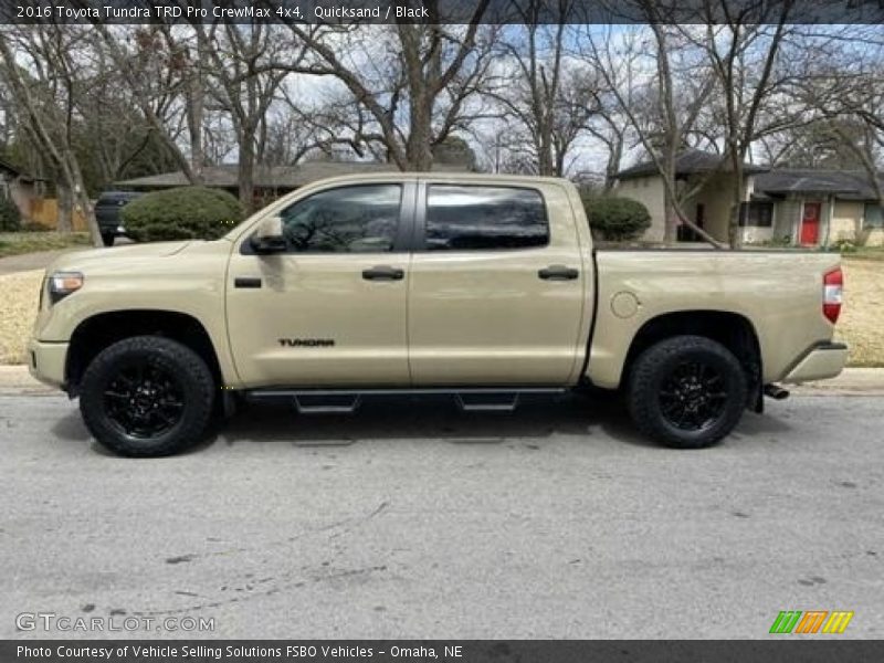  2016 Tundra TRD Pro CrewMax 4x4 Quicksand