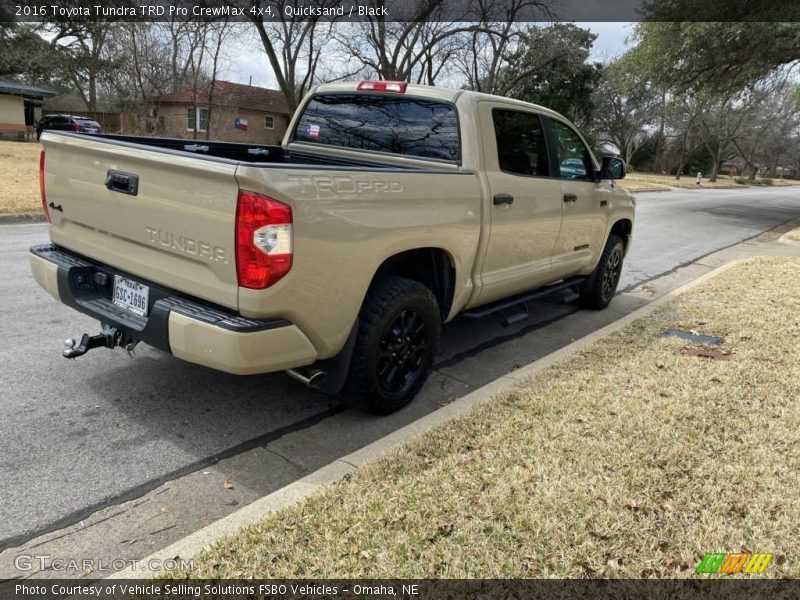 Quicksand / Black 2016 Toyota Tundra TRD Pro CrewMax 4x4