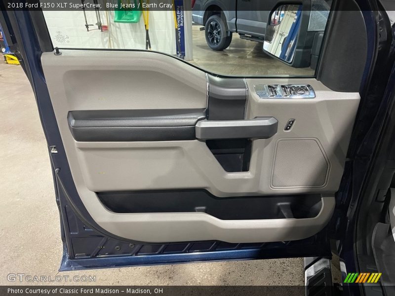 Blue Jeans / Earth Gray 2018 Ford F150 XLT SuperCrew