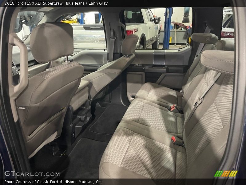 Blue Jeans / Earth Gray 2018 Ford F150 XLT SuperCrew