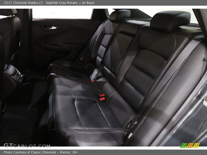 Nightfall Gray Metallic / Jet Black 2017 Chevrolet Malibu LT