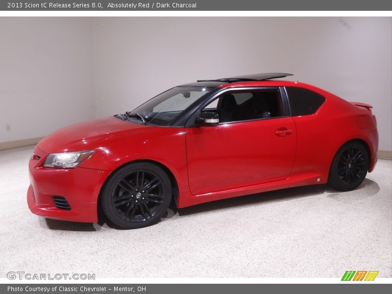 Absolutely Red / Dark Charcoal 2013 Scion tC Release Series 8.0