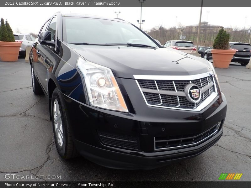 Black Raven / Titanium/Ebony 2012 Cadillac SRX Luxury AWD