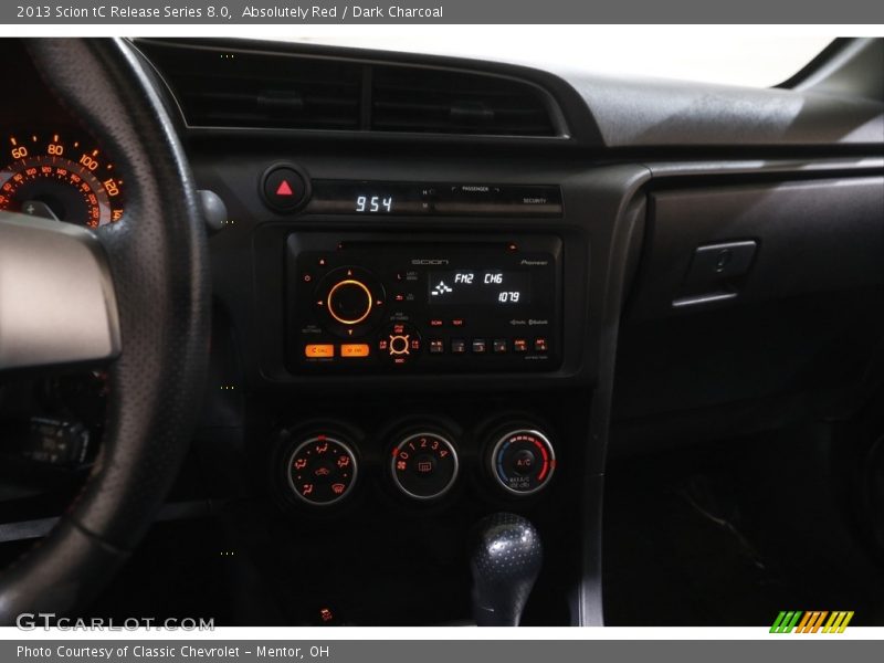 Absolutely Red / Dark Charcoal 2013 Scion tC Release Series 8.0