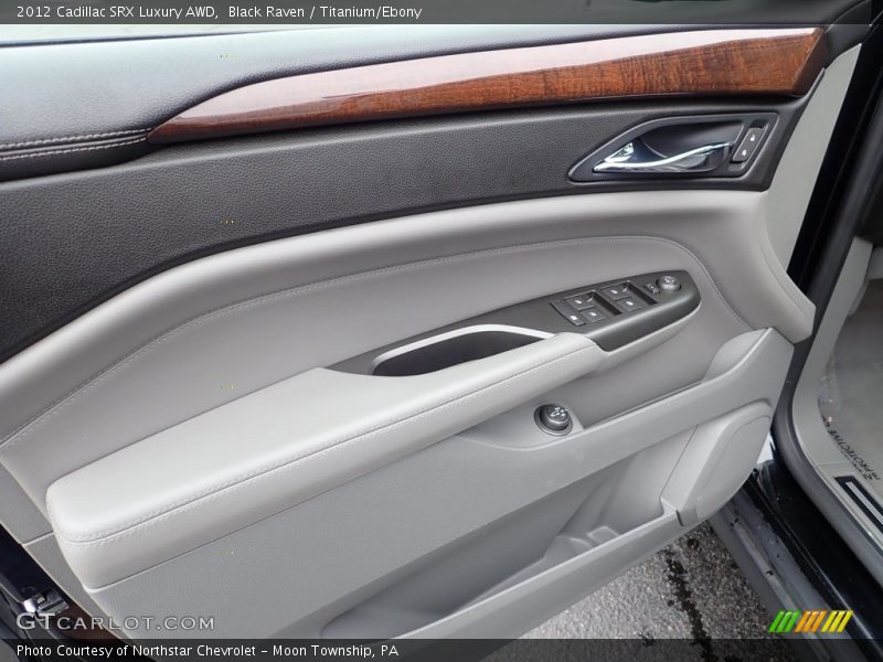 Black Raven / Titanium/Ebony 2012 Cadillac SRX Luxury AWD