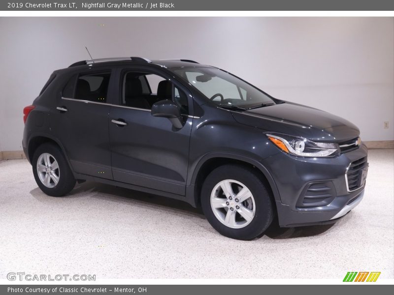 Nightfall Gray Metallic / Jet Black 2019 Chevrolet Trax LT