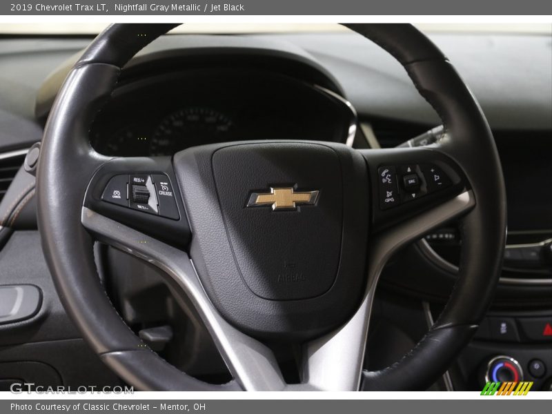 Nightfall Gray Metallic / Jet Black 2019 Chevrolet Trax LT