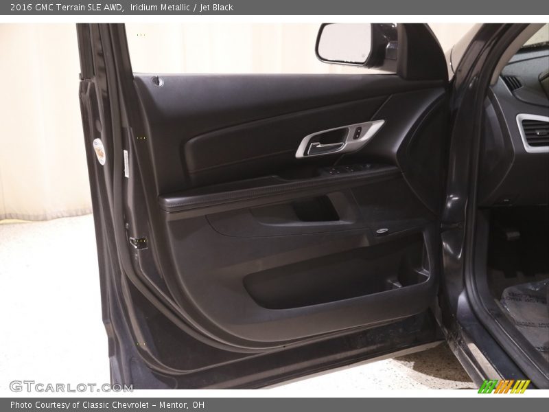 Iridium Metallic / Jet Black 2016 GMC Terrain SLE AWD