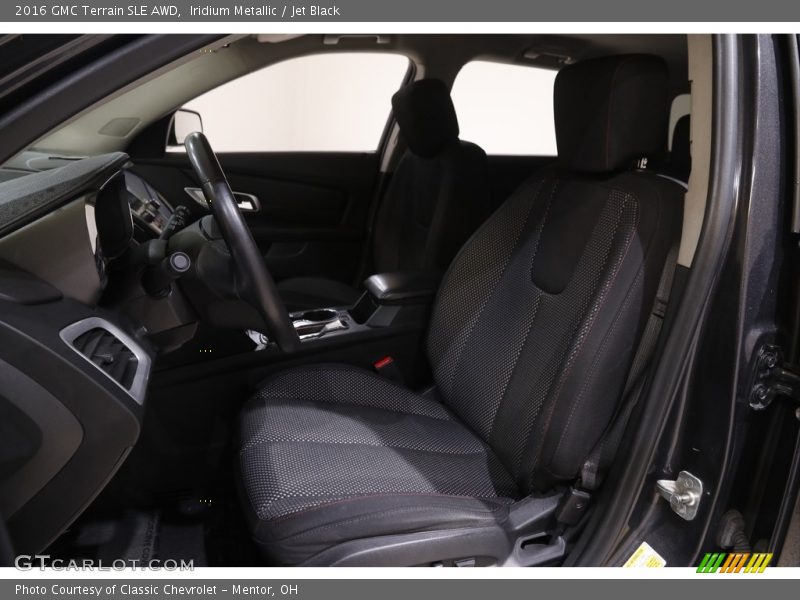 Iridium Metallic / Jet Black 2016 GMC Terrain SLE AWD