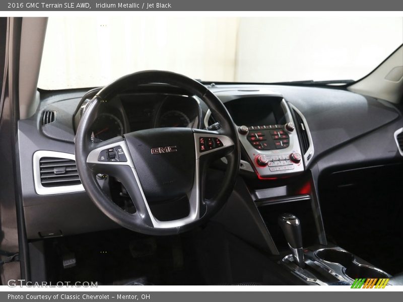 Iridium Metallic / Jet Black 2016 GMC Terrain SLE AWD