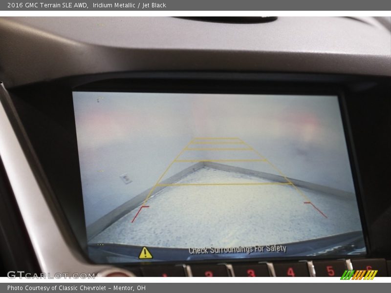 Iridium Metallic / Jet Black 2016 GMC Terrain SLE AWD