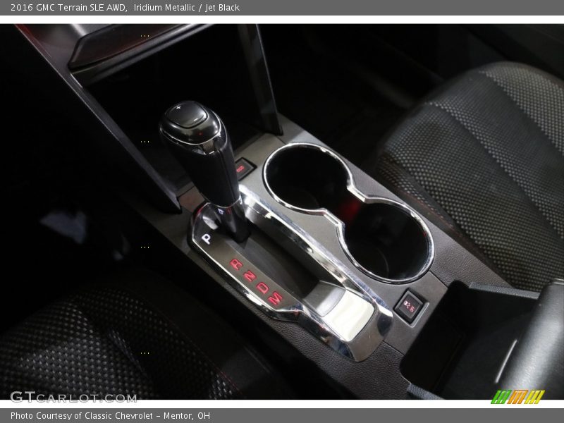 Iridium Metallic / Jet Black 2016 GMC Terrain SLE AWD