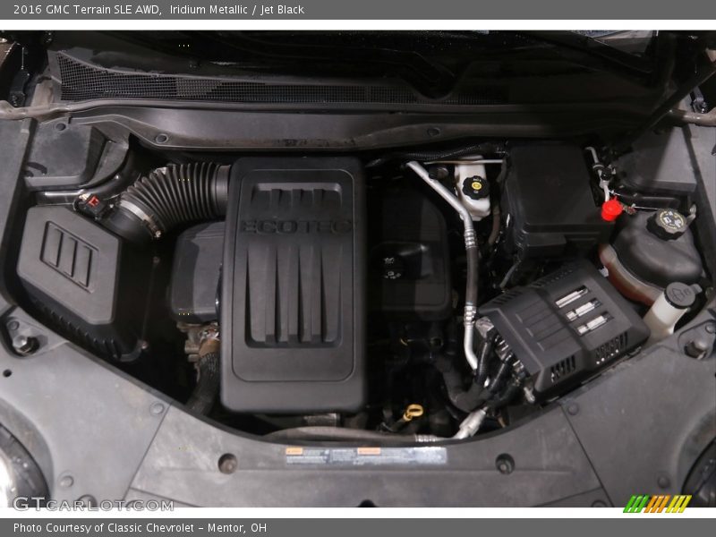 Iridium Metallic / Jet Black 2016 GMC Terrain SLE AWD