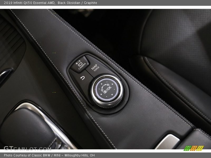 Black Obsidian / Graphite 2019 Infiniti QX50 Essential AWD