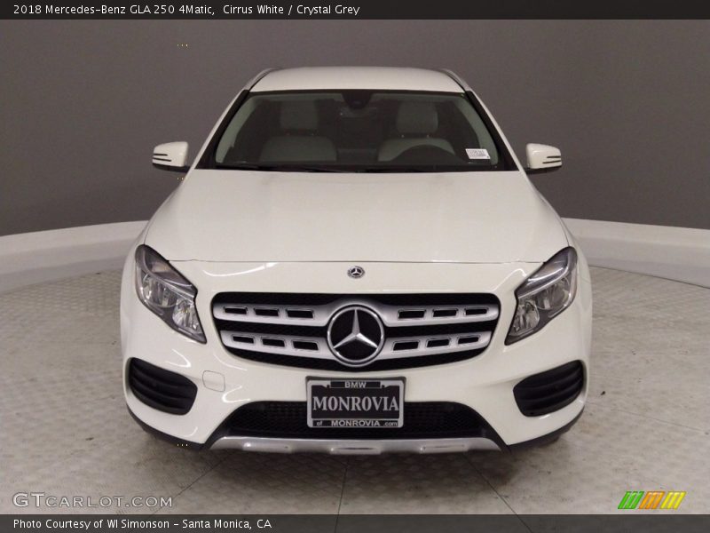 Cirrus White / Crystal Grey 2018 Mercedes-Benz GLA 250 4Matic