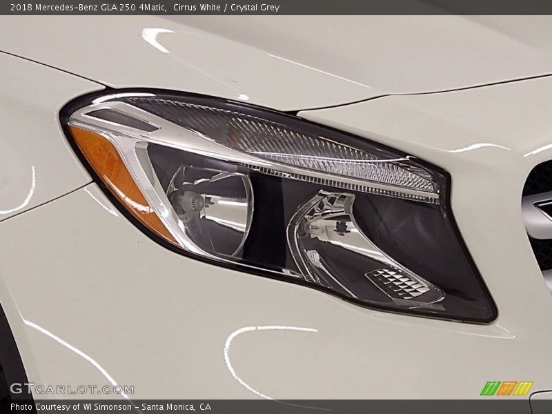 Cirrus White / Crystal Grey 2018 Mercedes-Benz GLA 250 4Matic