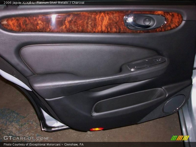 Platinum Silver Metallic / Charcoal 2006 Jaguar XJ XJ8 L