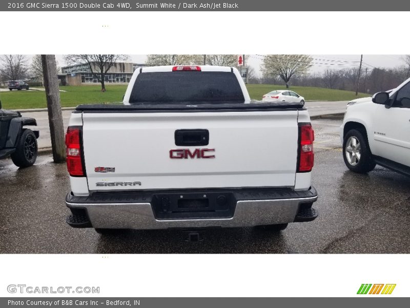 Summit White / Dark Ash/Jet Black 2016 GMC Sierra 1500 Double Cab 4WD