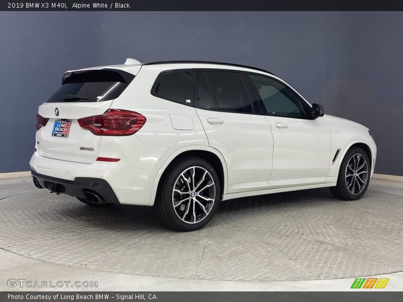 Alpine White / Black 2019 BMW X3 M40i