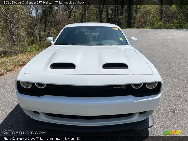 White Knuckle / Black 2021 Dodge Challenger SRT Hellcat