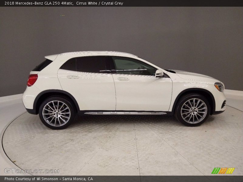 Cirrus White / Crystal Grey 2018 Mercedes-Benz GLA 250 4Matic