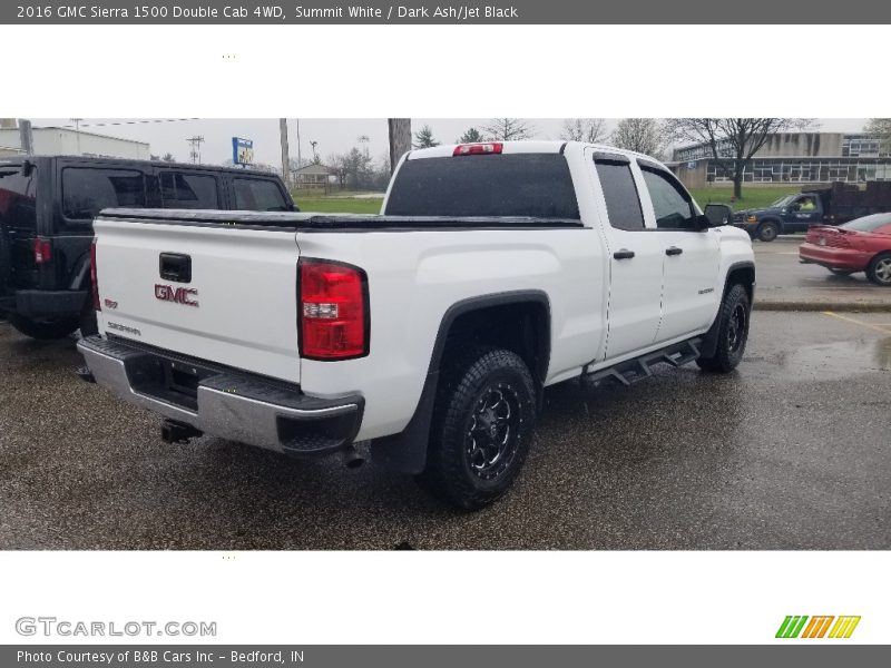 Summit White / Dark Ash/Jet Black 2016 GMC Sierra 1500 Double Cab 4WD