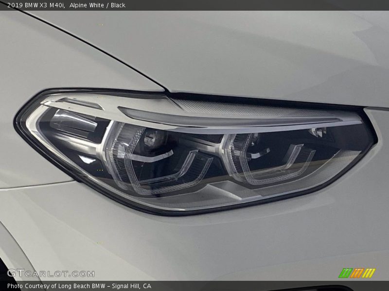 Alpine White / Black 2019 BMW X3 M40i